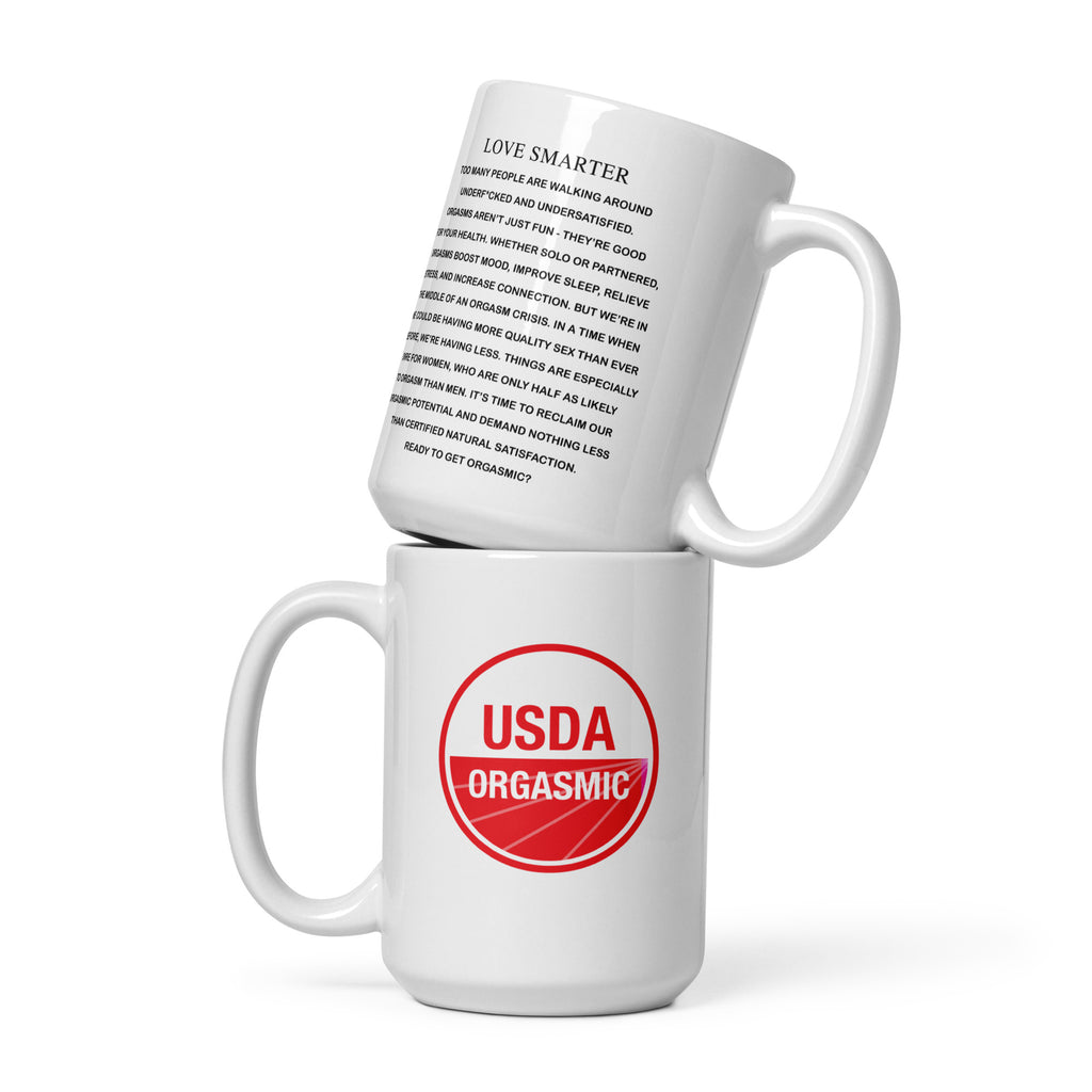 USDA ORGASMIC - CERAMIC MUG