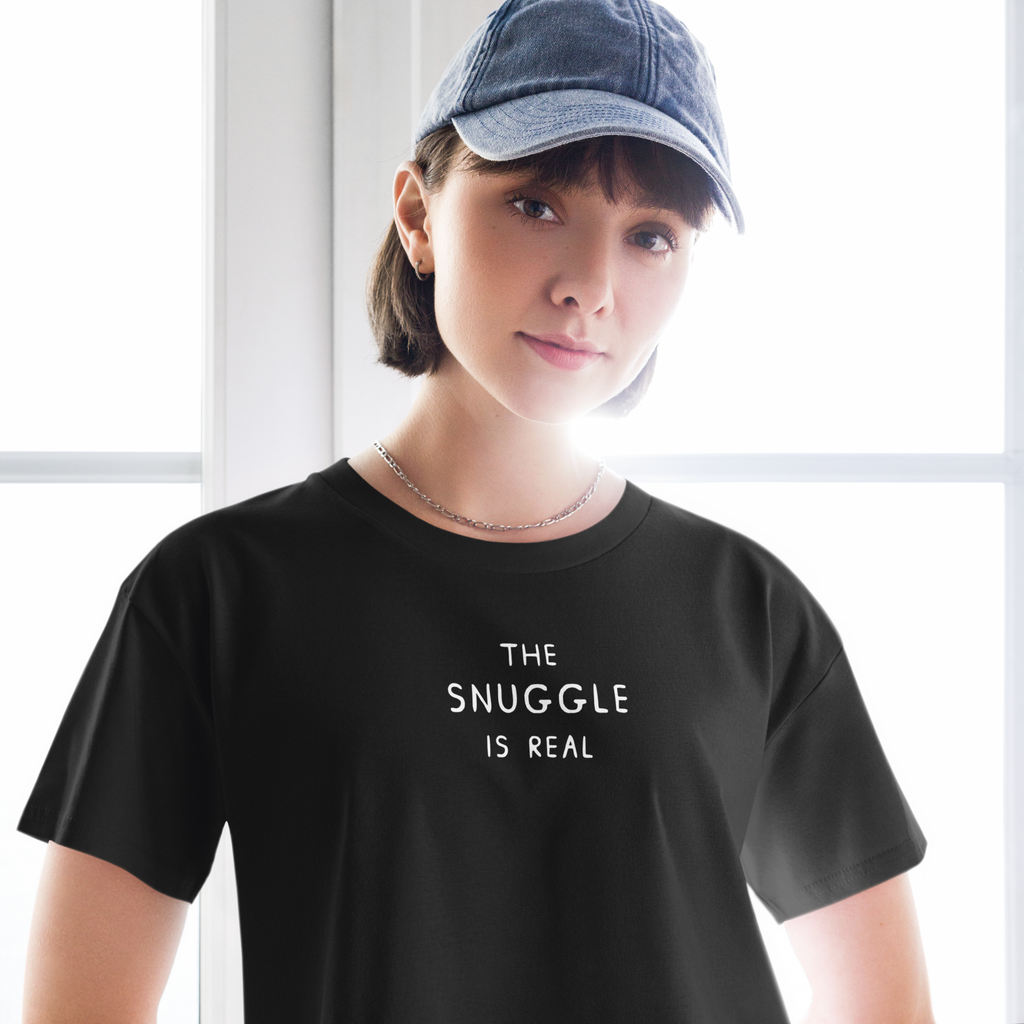 THE SNUGGLE IS REAL - CROP TOP