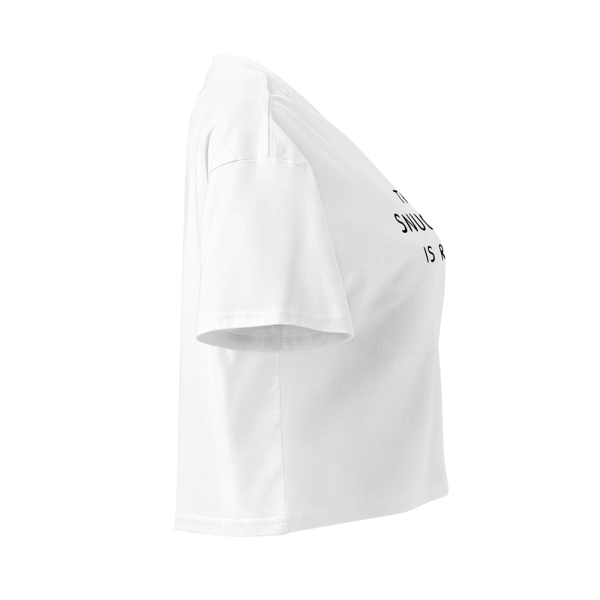 THE SNUGGLE IS REAL - CROP TOP